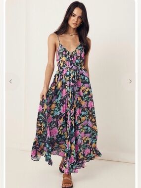 SPELL & THE GYPSY COLLECTIVE
 BUTTERFLY STRAPPY MAXI DRESS